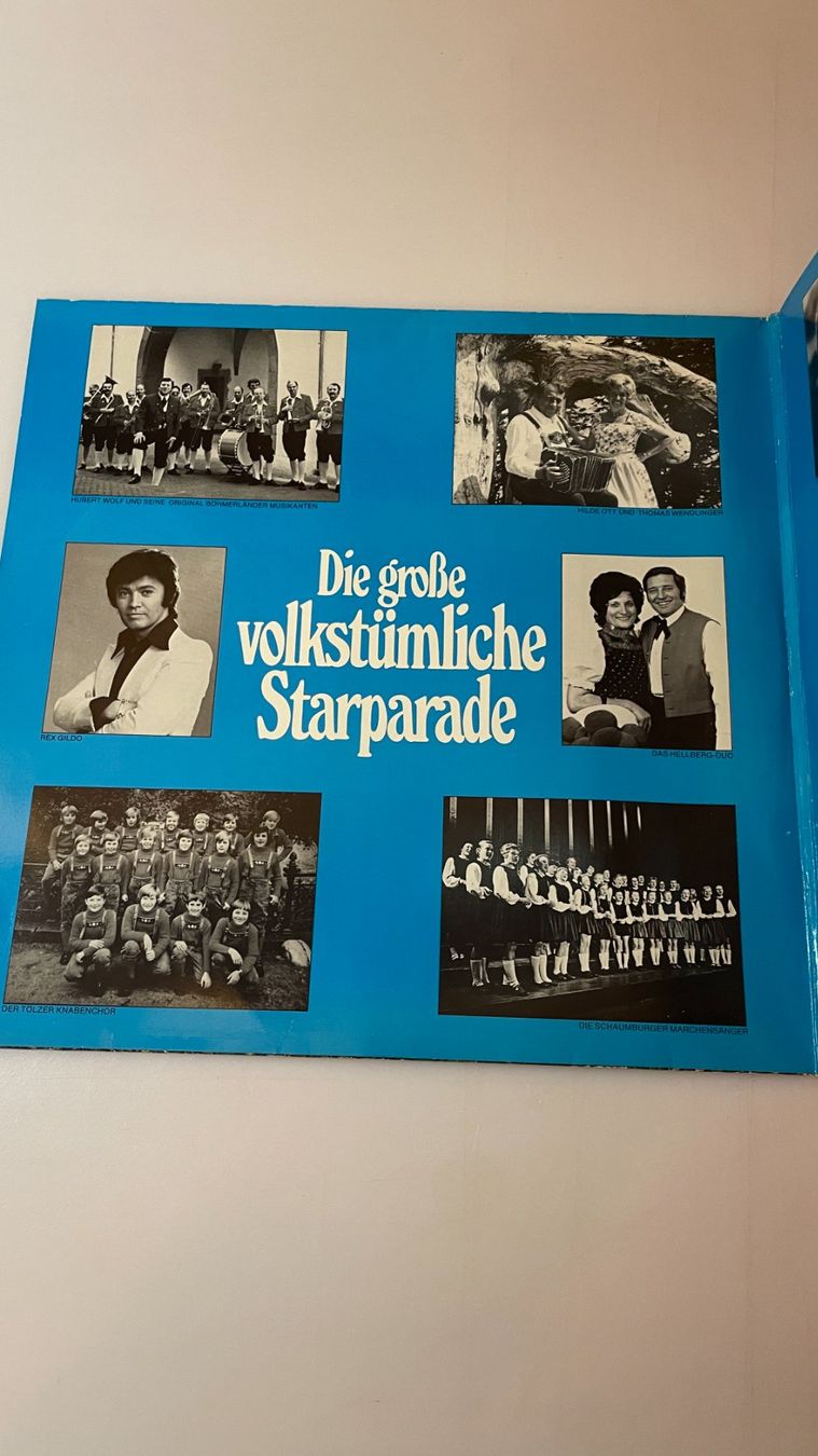 Dischi in vinile: Die grosse volkstümliche Starparade - 2 LPs – Usato da Glattfelden venduto da flomiking 2