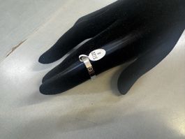 Elegante Edelstahl Ring neu gr.8