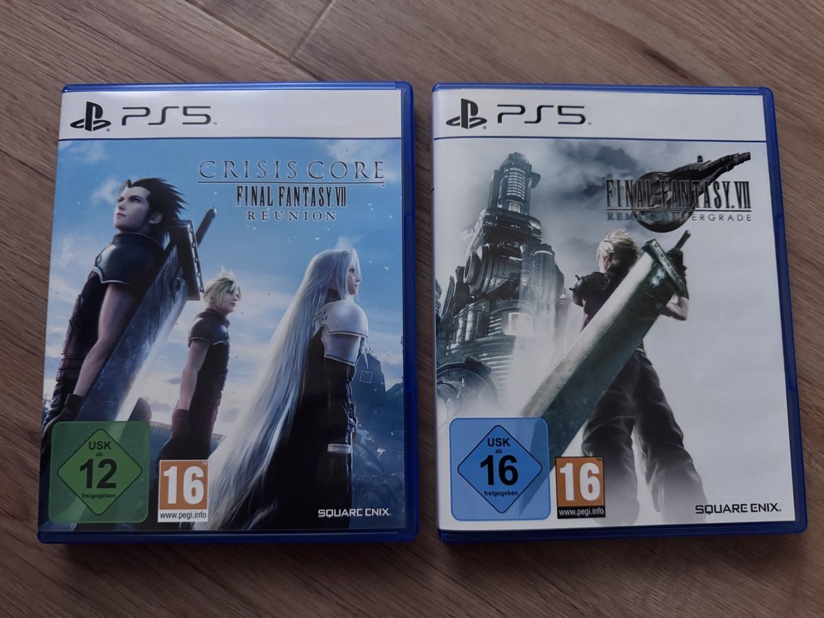 Giochi: Final Fantasy 7 Intergrade + Crisis Core PS5 – Usato da Zug venduto da mrsru