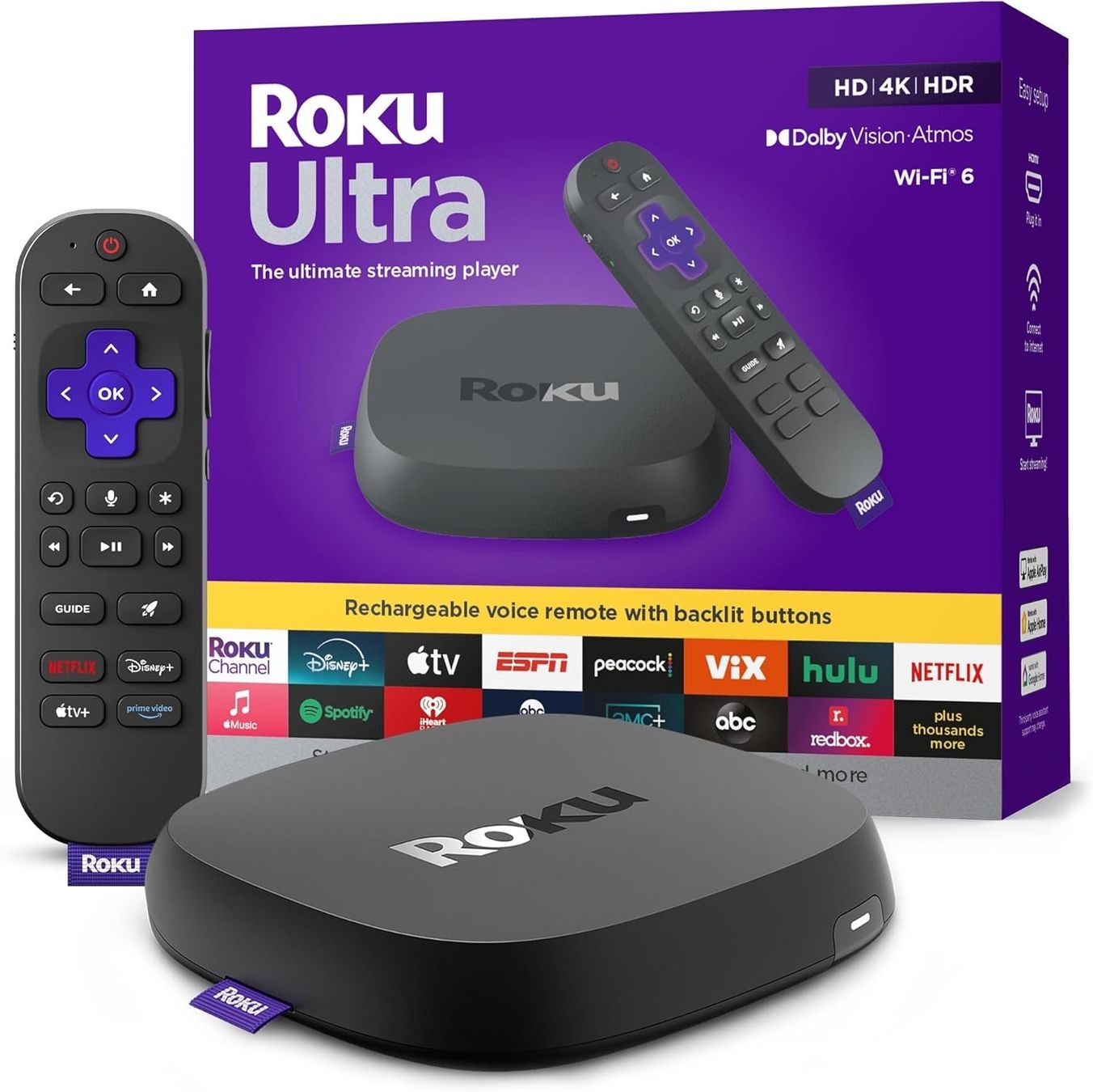Sistemi audio & multimediali: Roku Ultra – Nuovo e nell'imballaggio originale da Schlieren venduto da electropolis.ch