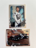 Pierre Gasly Topps Chrome 2021 Formula 1 Lot x 2