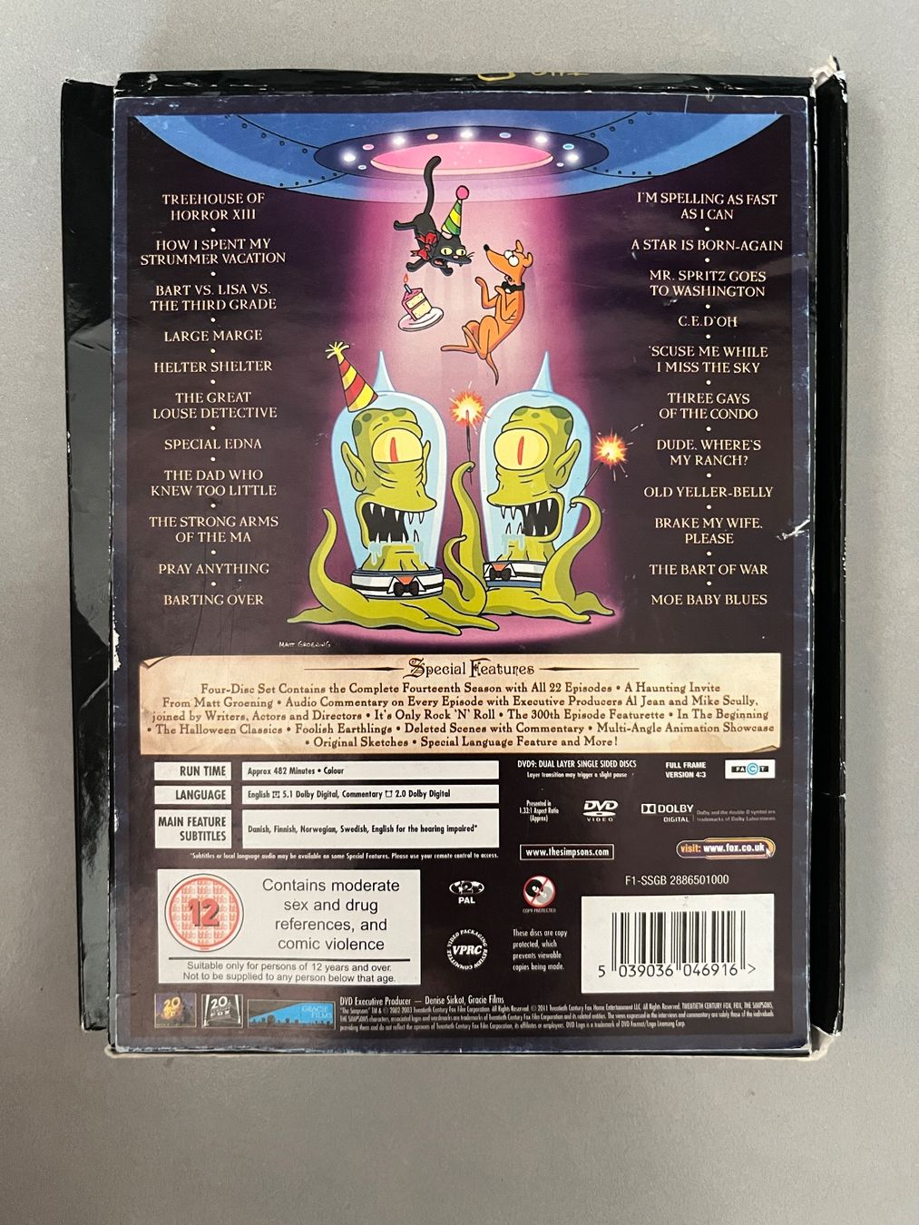 Alle DVDs: The Simpsons | Complete 14th Season | DVD 📀 – Neu (gemäss Beschreibung) aus Sierre von black.box 1