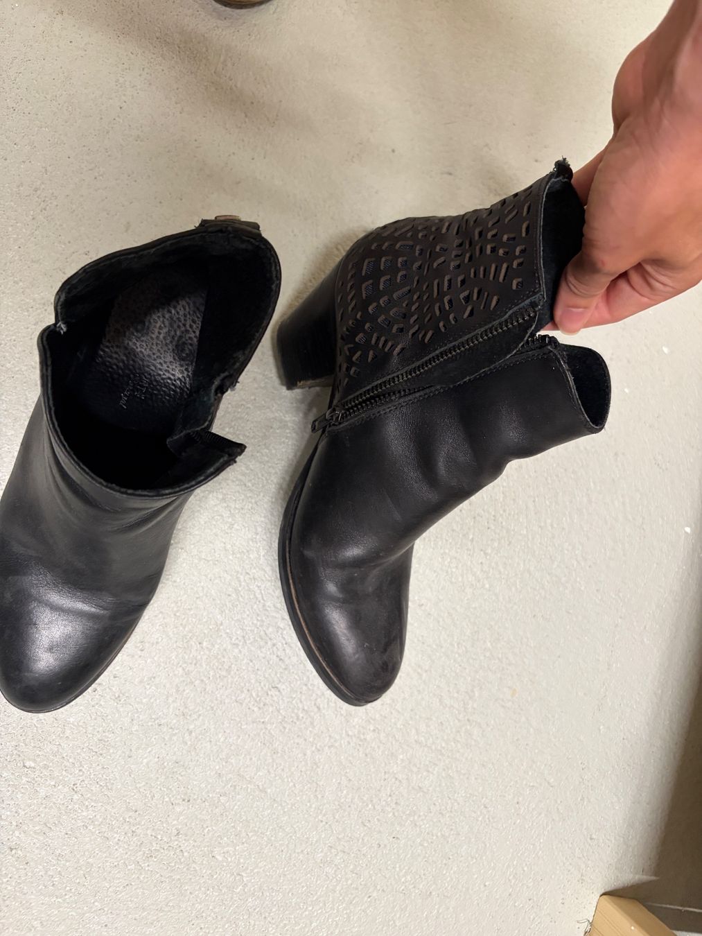 Salsa Damenschuhe: Schwarze Damen Stiefeletten Grösse 39 – Gebraucht aus Zürich von Mivaro1