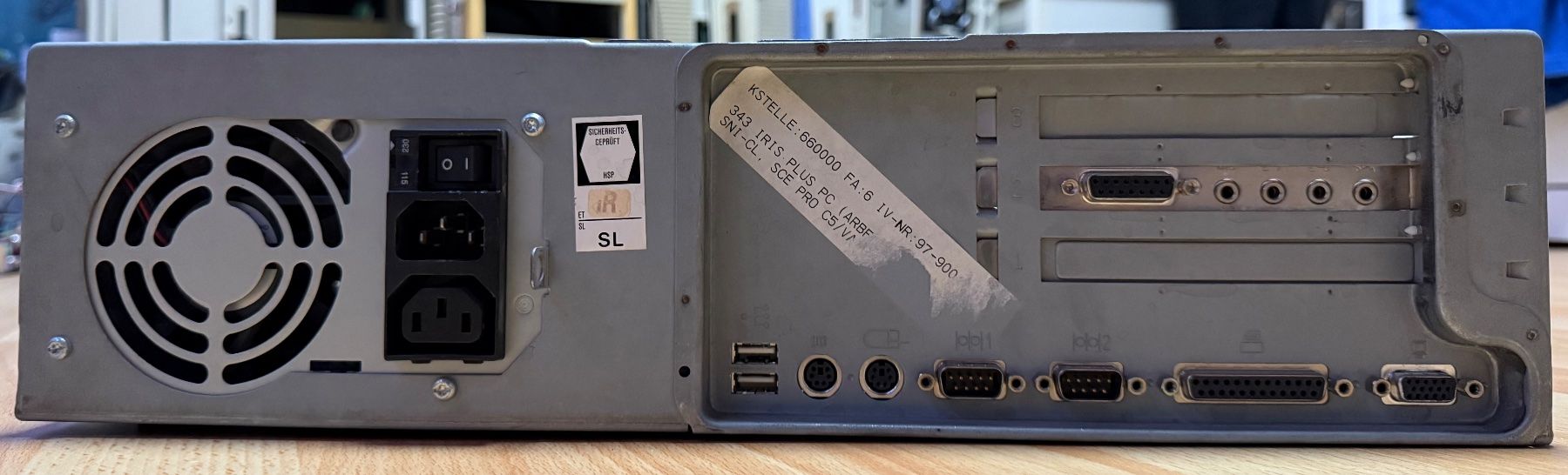 PC: Retro Computer Intel Pentium 133, 32MB RAM, 2GB HDD, SB PRO – Usato da Sulgen venduto da thomas_comp 2