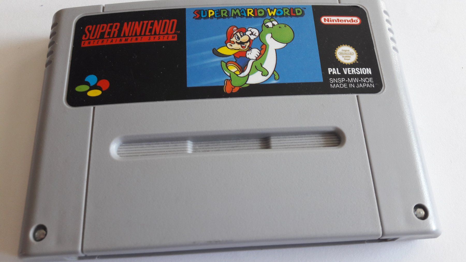 Nintendo Giochi: Super Mario World - SNES – Usato da Zürich venduto da Mephisto87