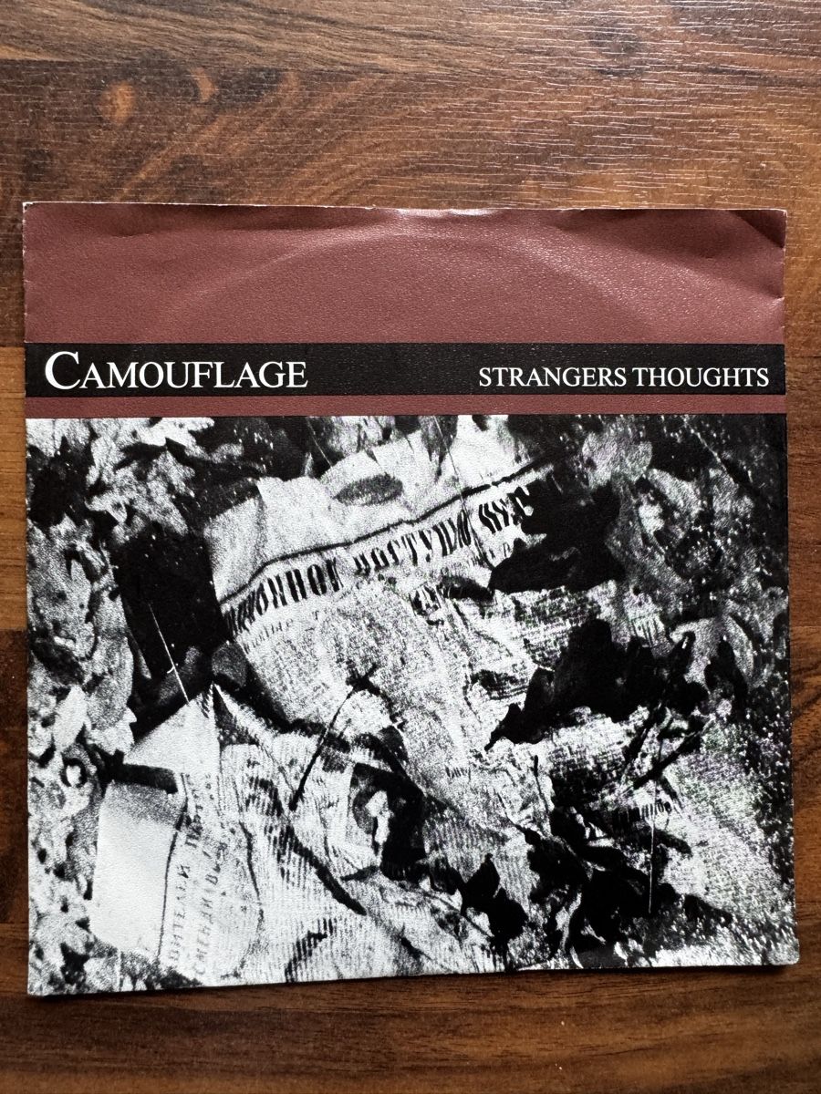 Schallplatten: Camouflage - Strangers Thoughts - 7" Single -  80s – Gebraucht aus Rorbas von BlackstarRecords