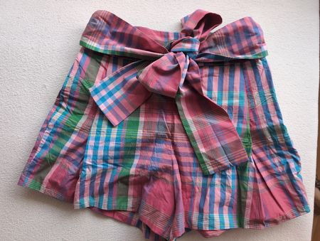 J.Crew Plaid Cotton Bow Shorts - Size 2 - Summer Ready!