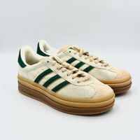 Adidas Gazelle Bold Magic Beige Collegiate Green EU 40
