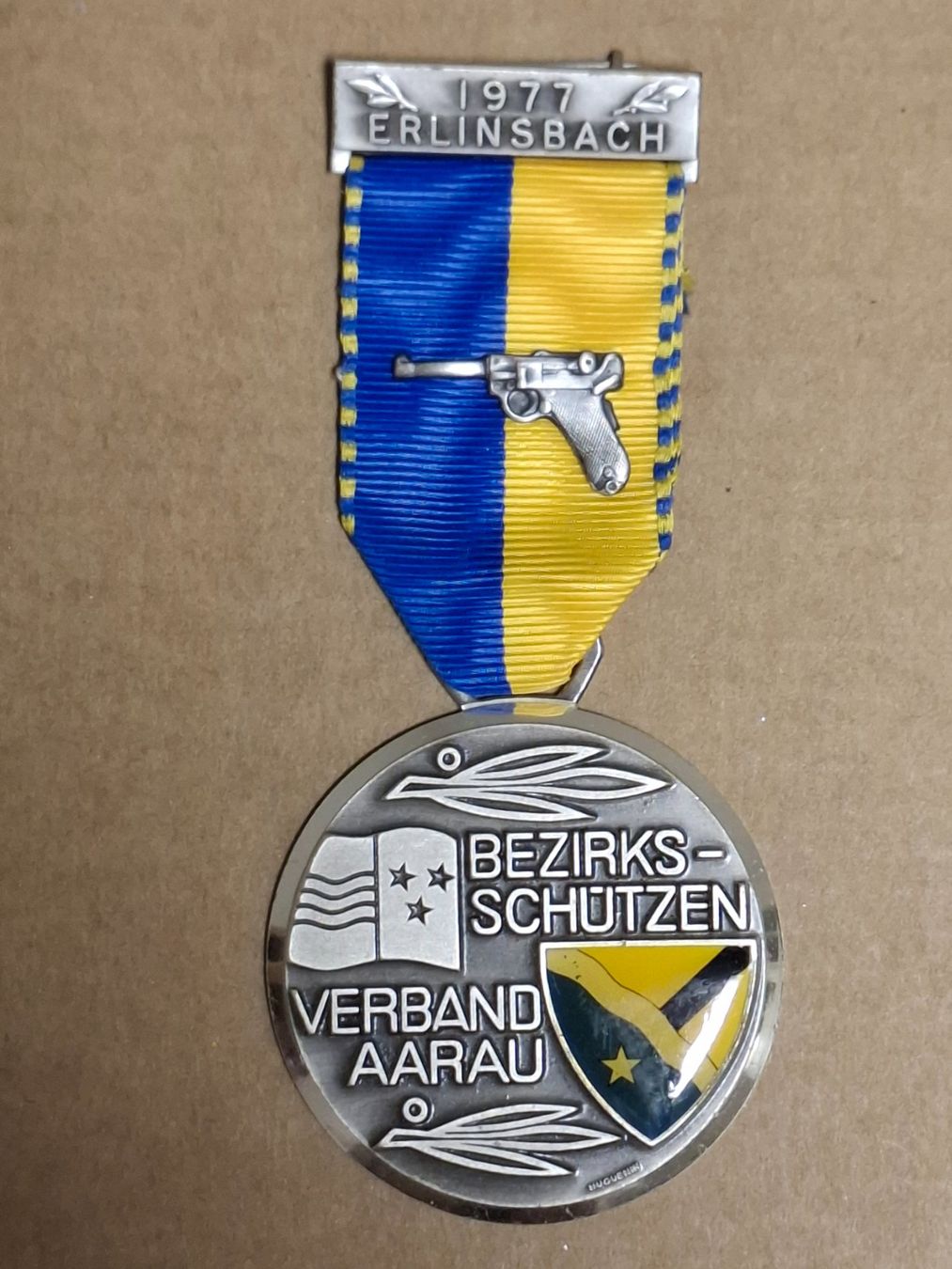 Medaillen: Erlenbach 1977 (D514) – Gebraucht aus Schwanden GL von Suvorov