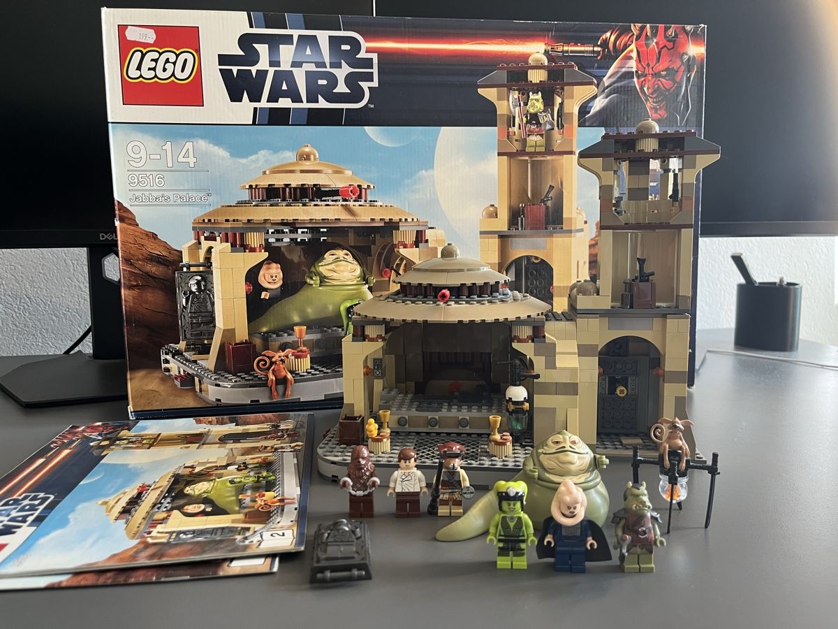 Lego Giocattoli: LEGO Star Wars Set 9516 Jabba's Palace – Usato da Fribourg venduto da Helvetix7