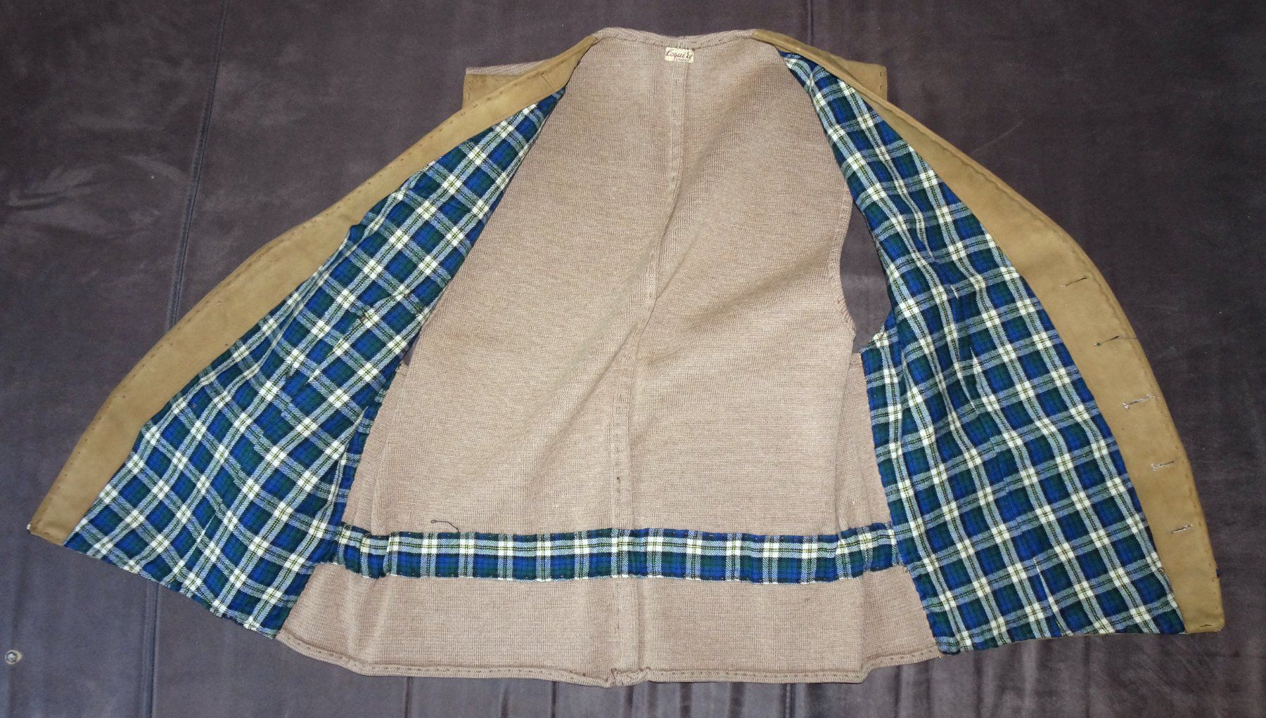 Gilet & Giacche: Gilet en cuir suédé taille M – Usato da Châtelaine venduto da Gio54321 5