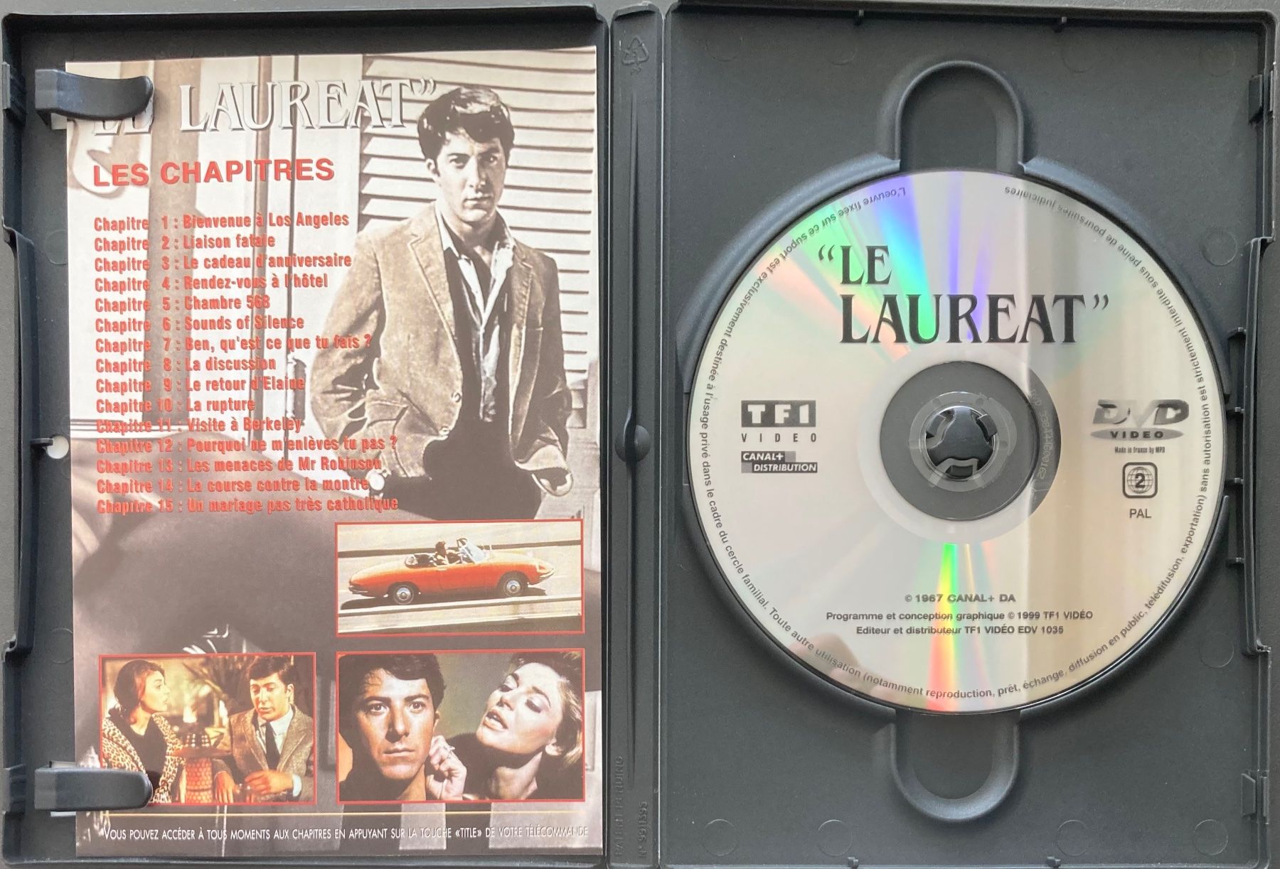 Alle DVDs: LE LAUREAT "THE GRADUATE" – Gebraucht aus Poliez-Pittet von Newtown-Records 2