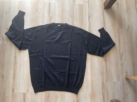 Pull Piattelli noir soie et cachemire  L neuf pour homme