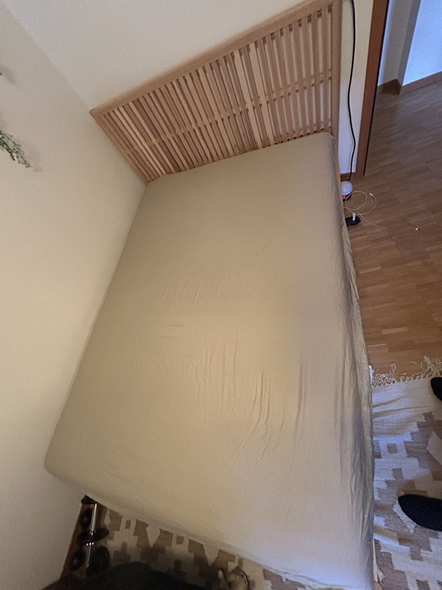 Bettwäsche: Fixleintücher in Farbe grün und beige – Gebraucht aus Baden von ste_h2z5