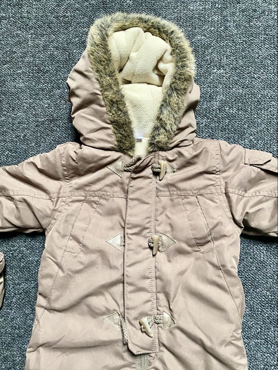 Completi: Warmer Winteroverall Gr. 68 mit Füsslinge & Handschuhe – Usato da Worben venduto da Teddy112 2