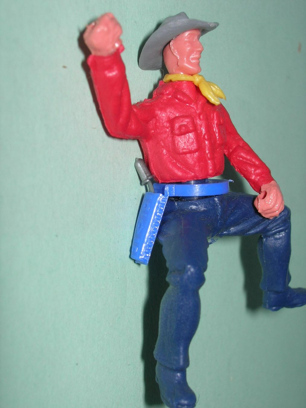 Timpo Statuette: Timpo Toys, Cowboy mit Messer – Nuovo (secondo la descrizione) da Hornussen venduto da Corvette- 3