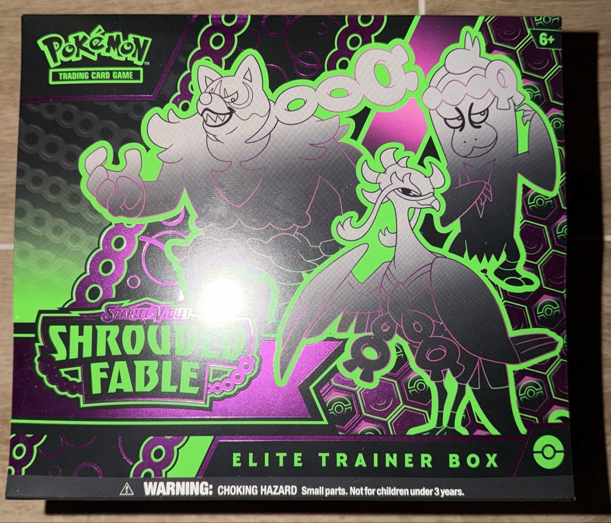 Pokémon Carte collezionabili: Shrouded Fables ETB ENG – Nuovo e nell'imballaggio originale da Dino venduto da Robtherabbit