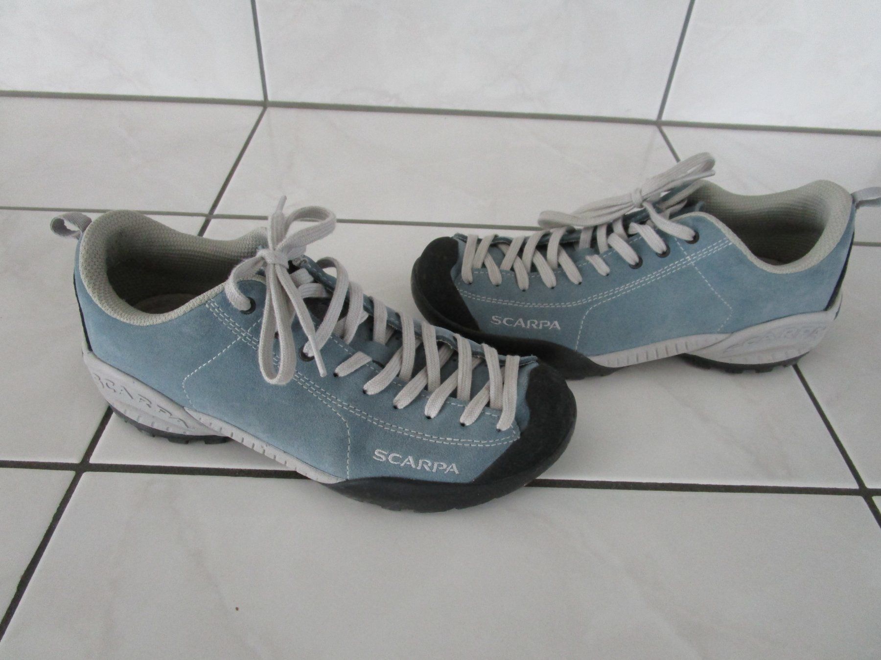 Scarpa Scarpe da donna: Scarpa Mojito Gr. 38.5 Schuhe hellblau – Usato da Volketswil venduto da Globine100 4