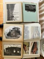 3 Fotoalben historische Bahnbilder, Lokomotiven