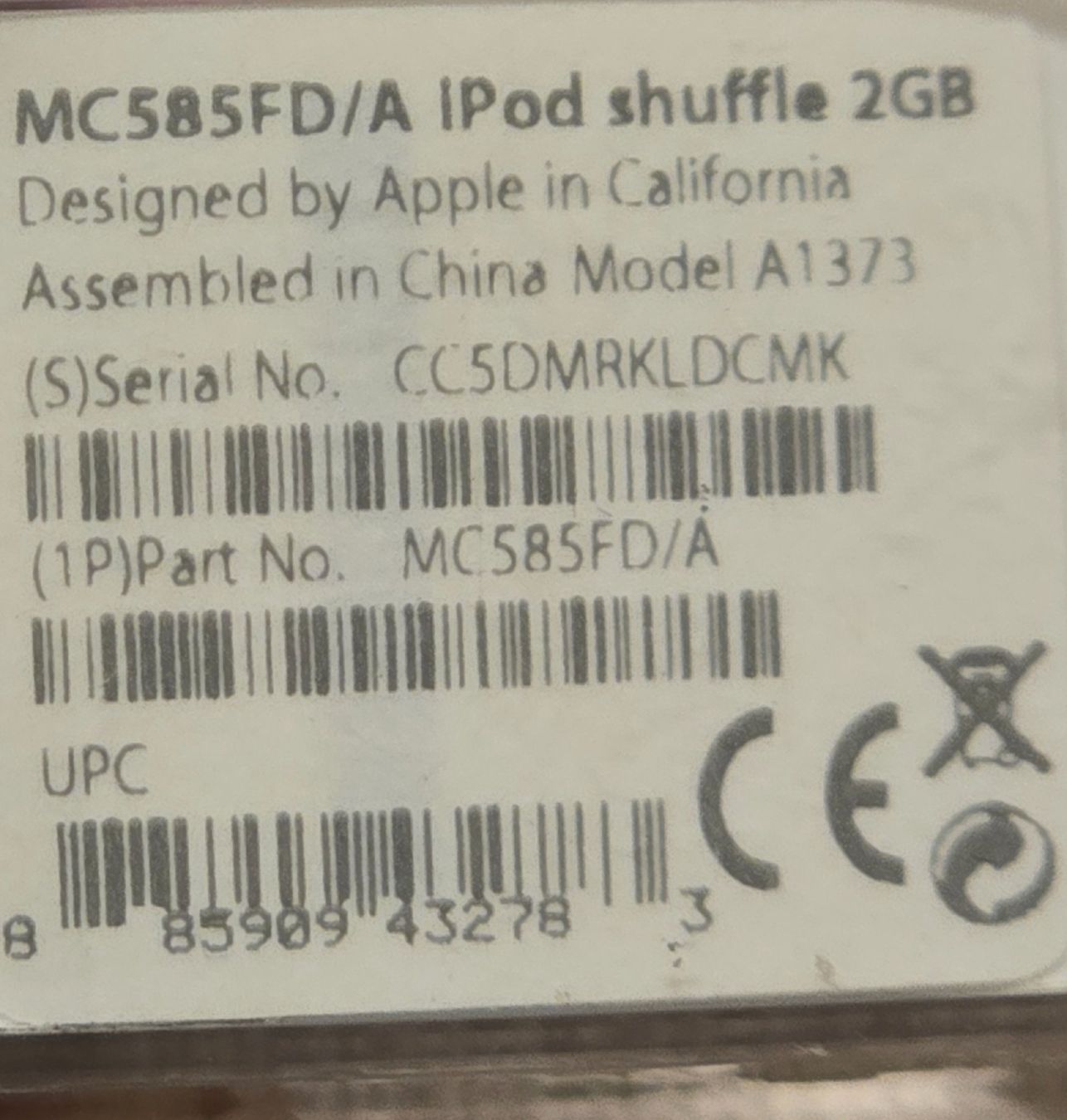 Apple Lettore multimediale portatile: iPod Shuffle 4 Gen NEU – Nuovo e nell'imballaggio originale da Basel venduto da Esmen 4
