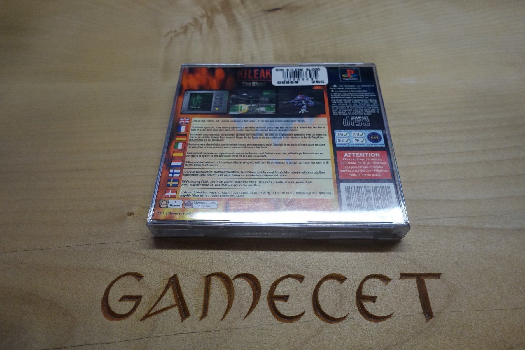 Giochi: Kileak: The Blood – Usato da Steinach venduto da Gamecet 2