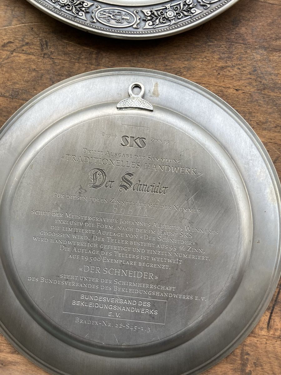 Piatti: Zinnteller – Usato da Uerkheim venduto da Dealer-4813 8
