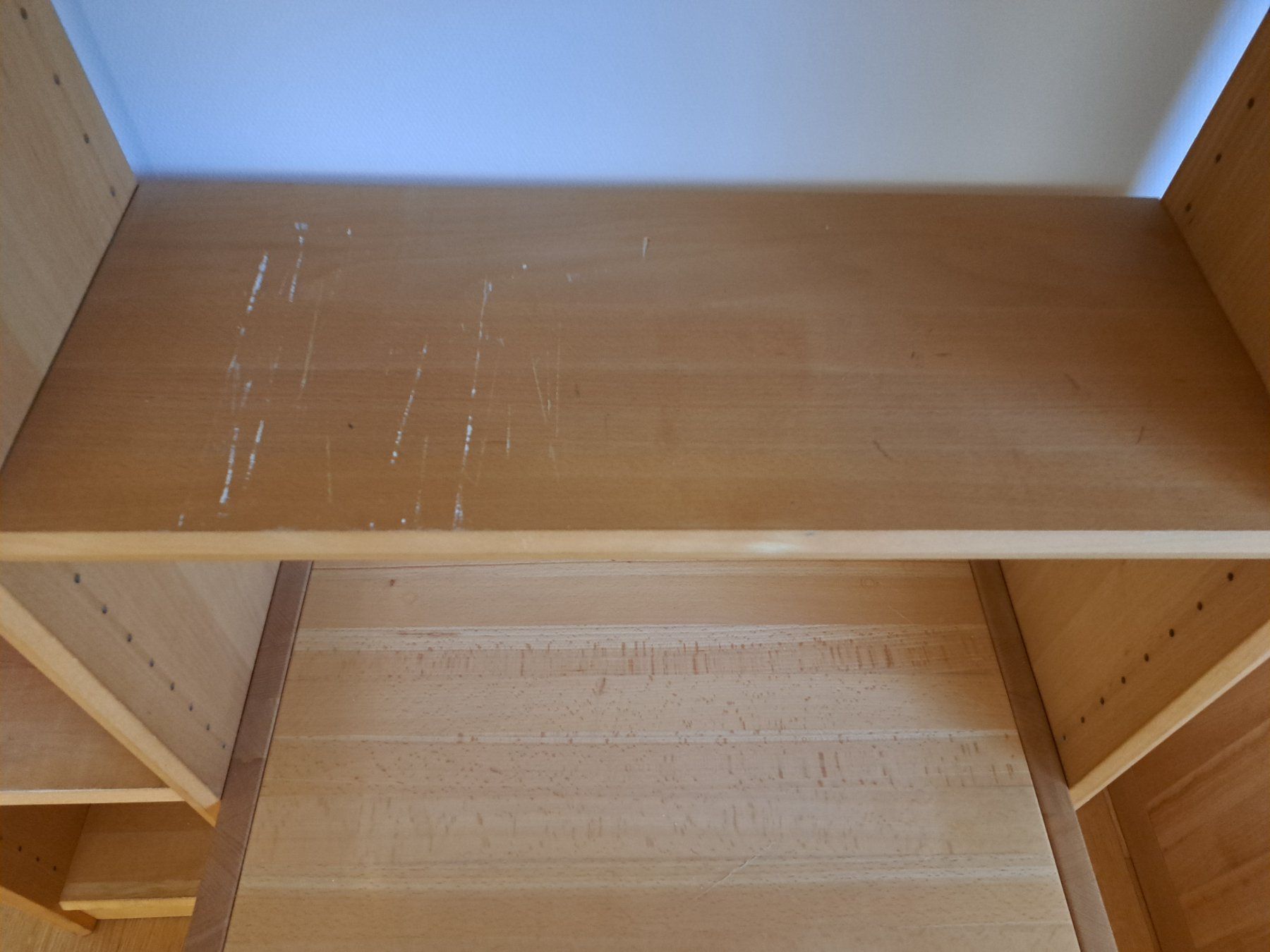 Regale: Vitrine Regal TV Möbel massiv Buche – Gebraucht aus Vordemwald von  7