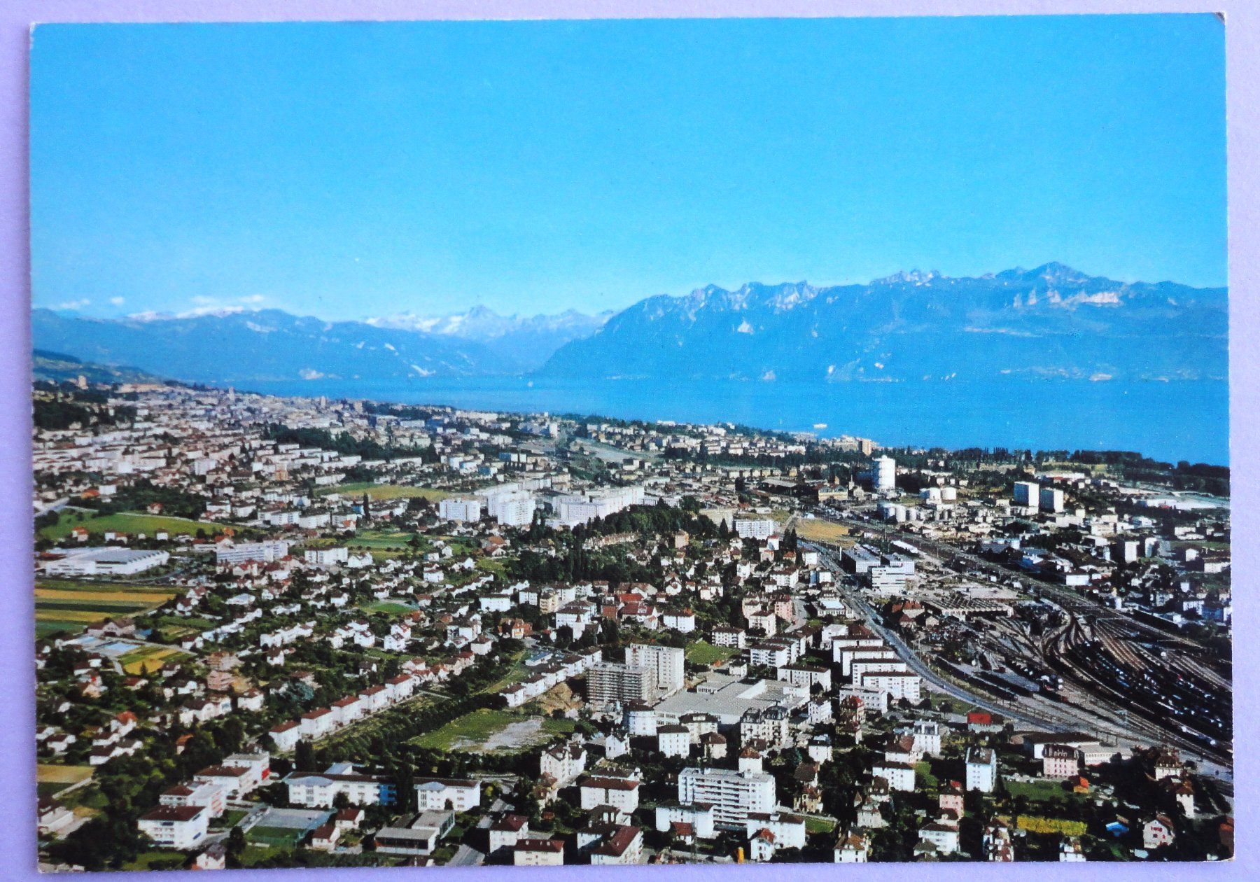 Cartoline postali: Renens, Vue aérienne générale – Usato da Fétigny venduto da Billy2miny