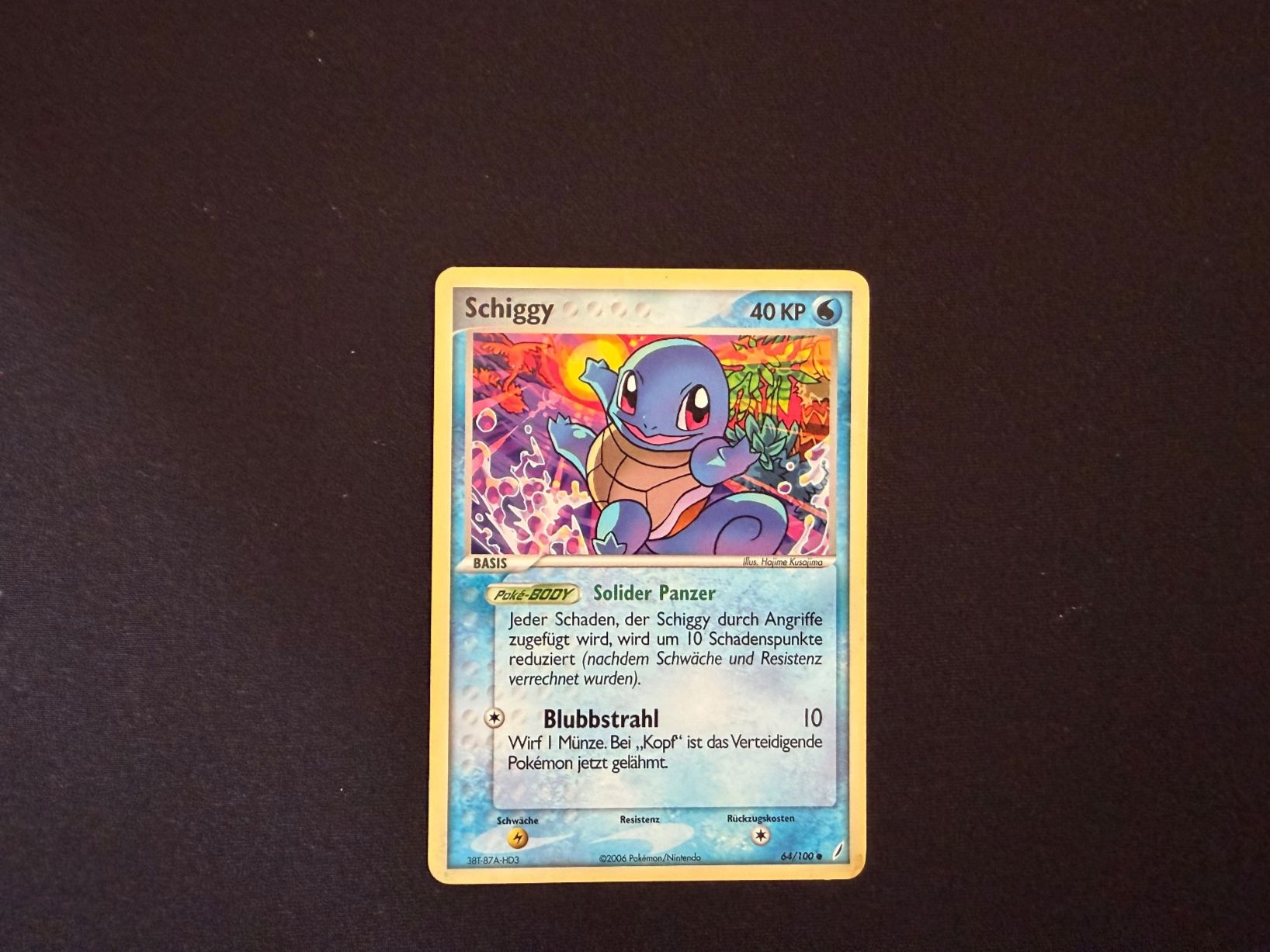Pokémon Carte collezionabili: Schiggy / 64/100 – Usato da Zürich venduto da mountainwizard00