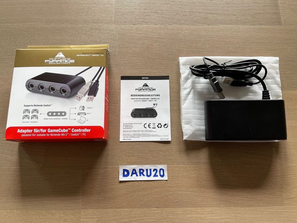 Adapter für GameCube Controller (Neu (gemäss Beschreibung)) in ...