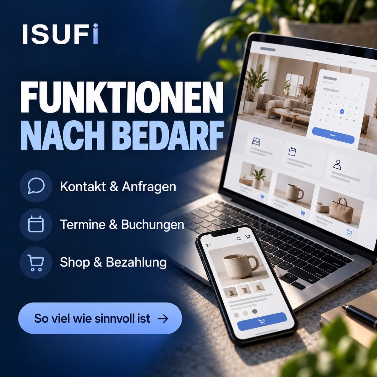 Sonstiges zu Computer & Netzwerk: Website, Online-Shop oder individuelle Weblösung | ISUFI – Neu und originalverpackt aus Wauwil von ISUFI 2