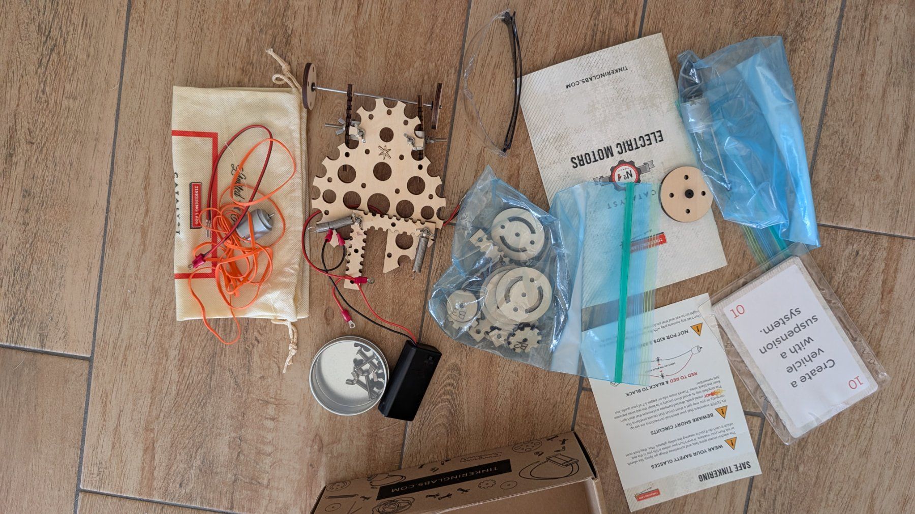 Kit di costruzioni: tinkering labs electric motors catalyst – Usato da Zürich venduto da nurp