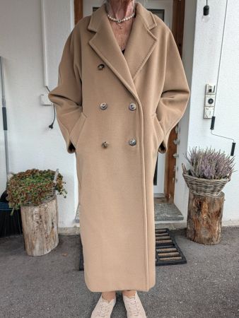 Max Mara Kashmir Mantel - beige
