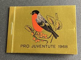 Pro Juventute-Markenheftchen 1968 + 1970 postfrisch