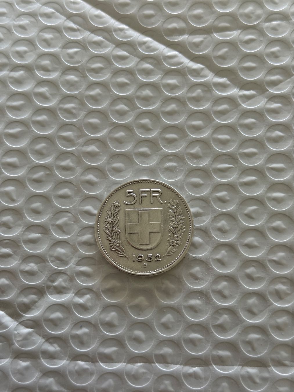 Tutti le monete: Seltener 5 Franken 1952  sehr Rar – Usato da Wallisellen venduto da SWISS_SILVER1 1