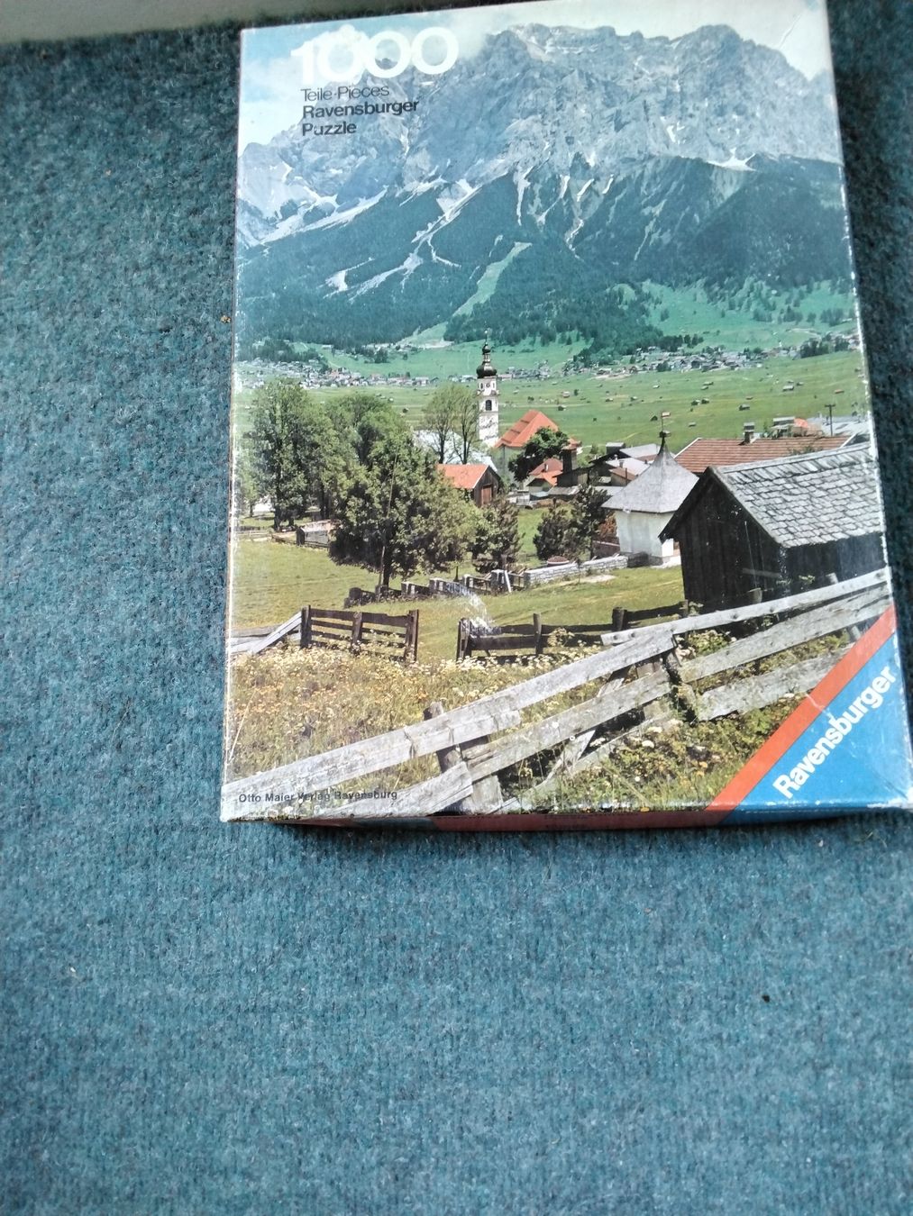 Ravensburger Puzzles: Ravensburger Puzzle 1000 Teile Zugspitze – Gebraucht aus Biel/Bienne von dasi3