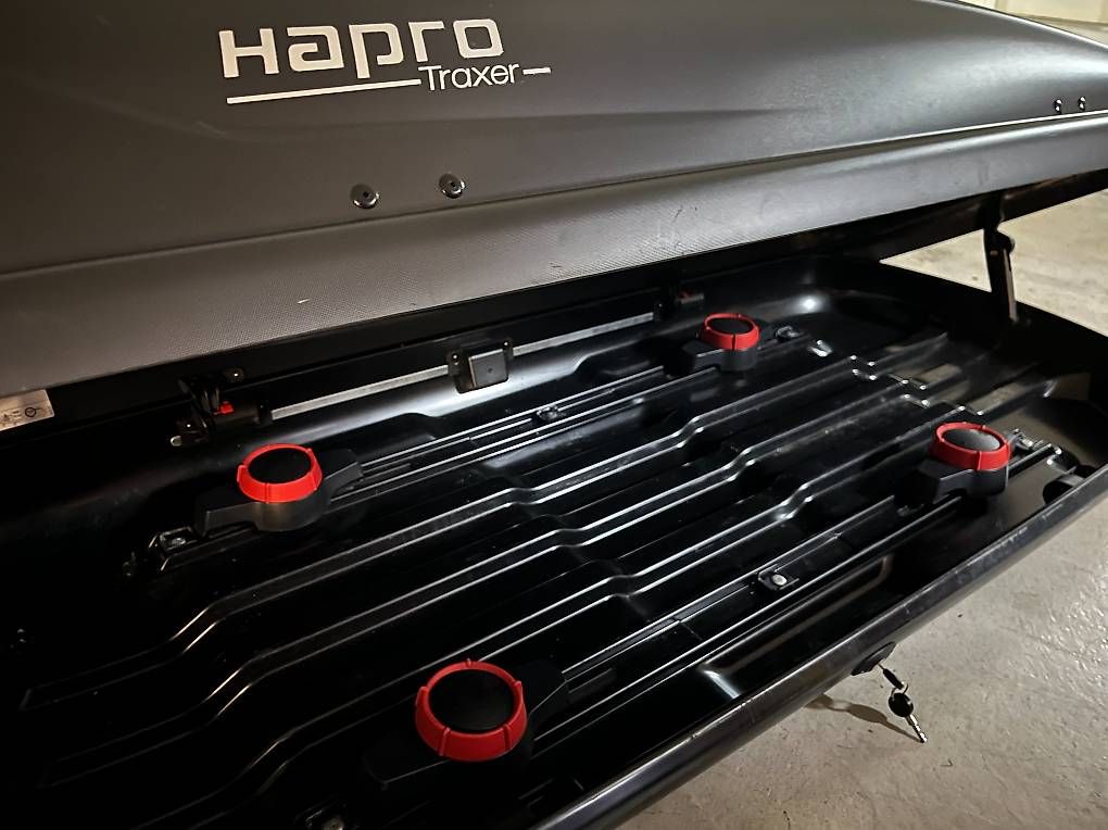 Dachboxen: Dachbox Hapro Traxer 5.6 anthrazit – Gebraucht aus Wallisellen von Mikebrogio 1
