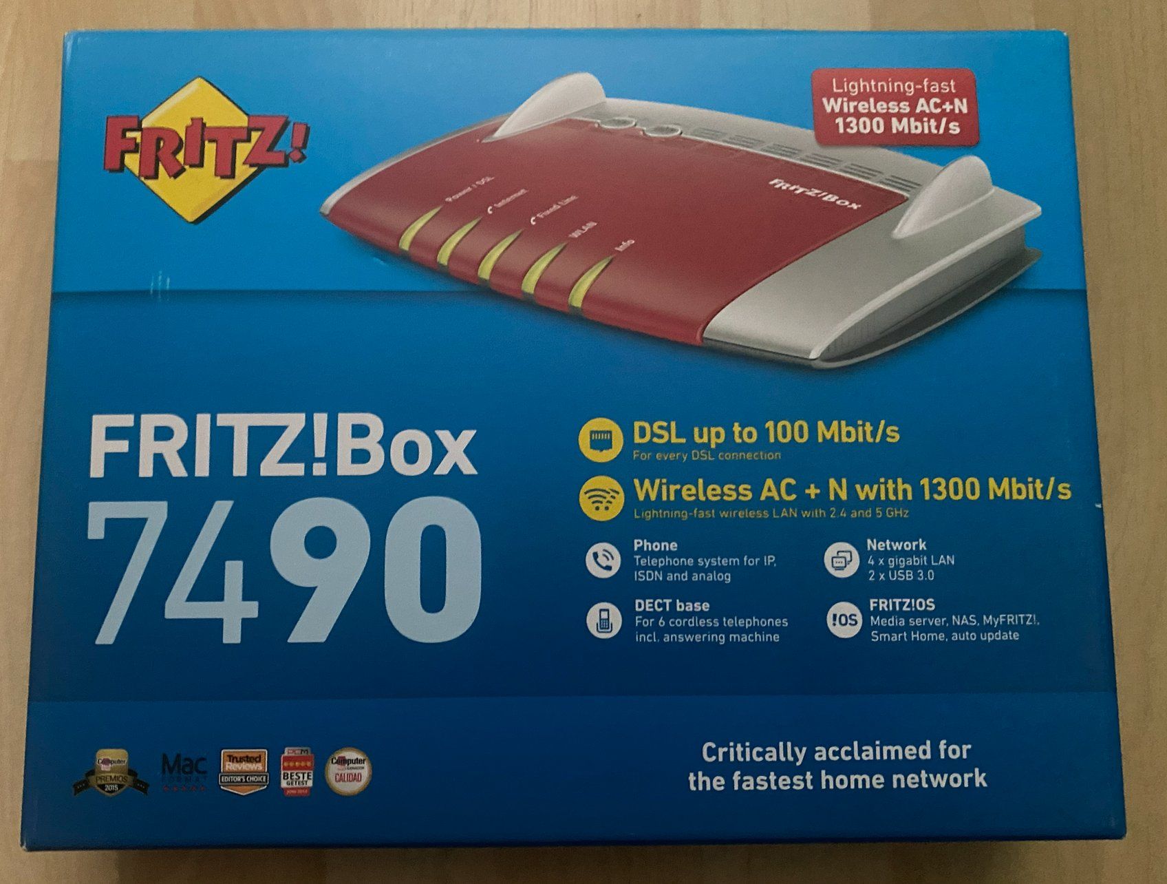 Fritz Modems & Routeurs: AVM FRITZ!Box WLAN 7490 A/VDSL – D'occasion à Nussbaumen AG par nexo