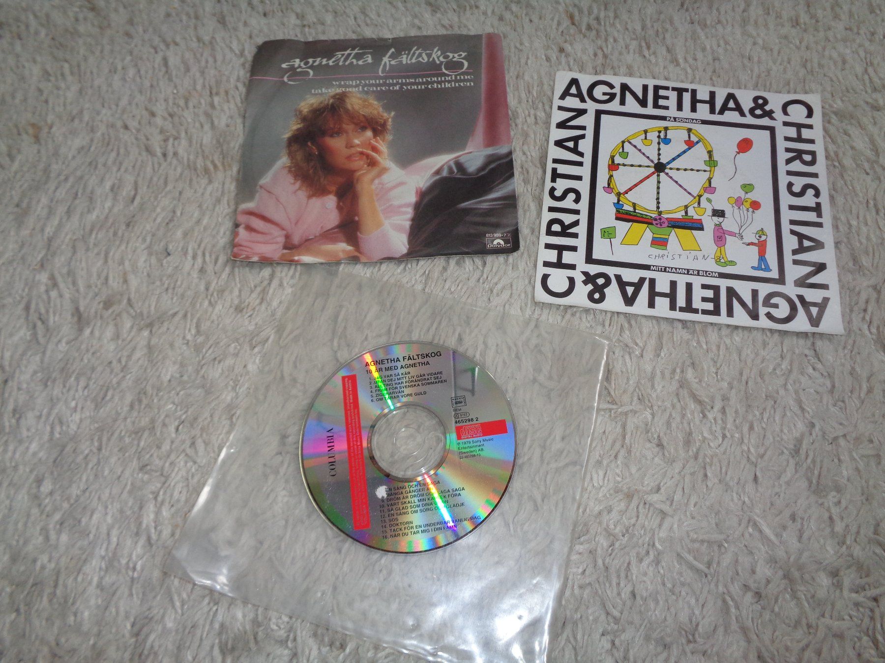 Schallplatten: *** ABBA Agnetha *** / kleine Sammlung – Gebraucht aus Othmarsingen von Leuchtturmlady