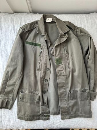 Green Military Style Jacket, size M/L