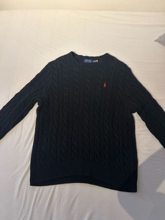 Pullover Polo Ralph Lauren schwarz Grösse L guter Zustand