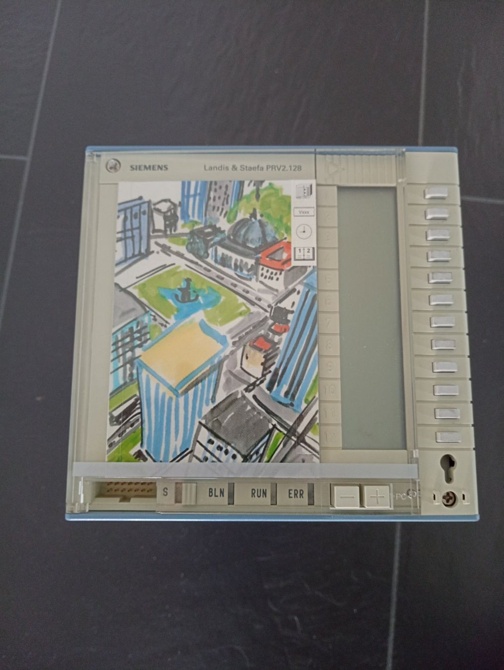 Siemens Elektronikbauteile: SIEMENS / LANDIS & STAEFA Building Process-Station PRV2.128 – Gebraucht aus Ufhusen von HKSC