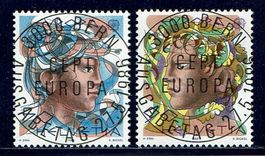 Timbtres Europa 725-726 ET-Vollstempel Bern