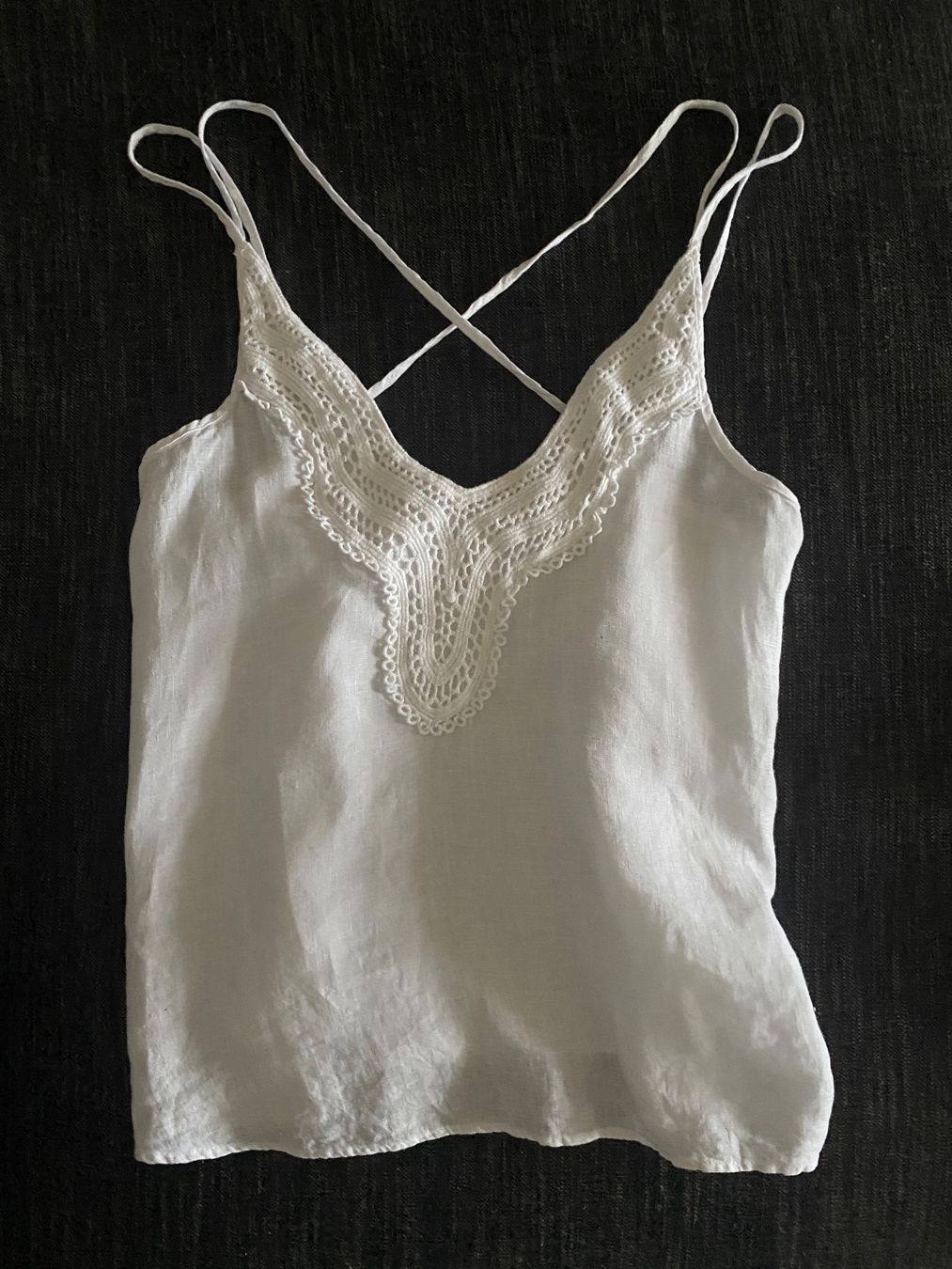 Zara Tops: Top Leinen Zara Gr S neu – Neuf (Voir description) à Zug par estarthyme