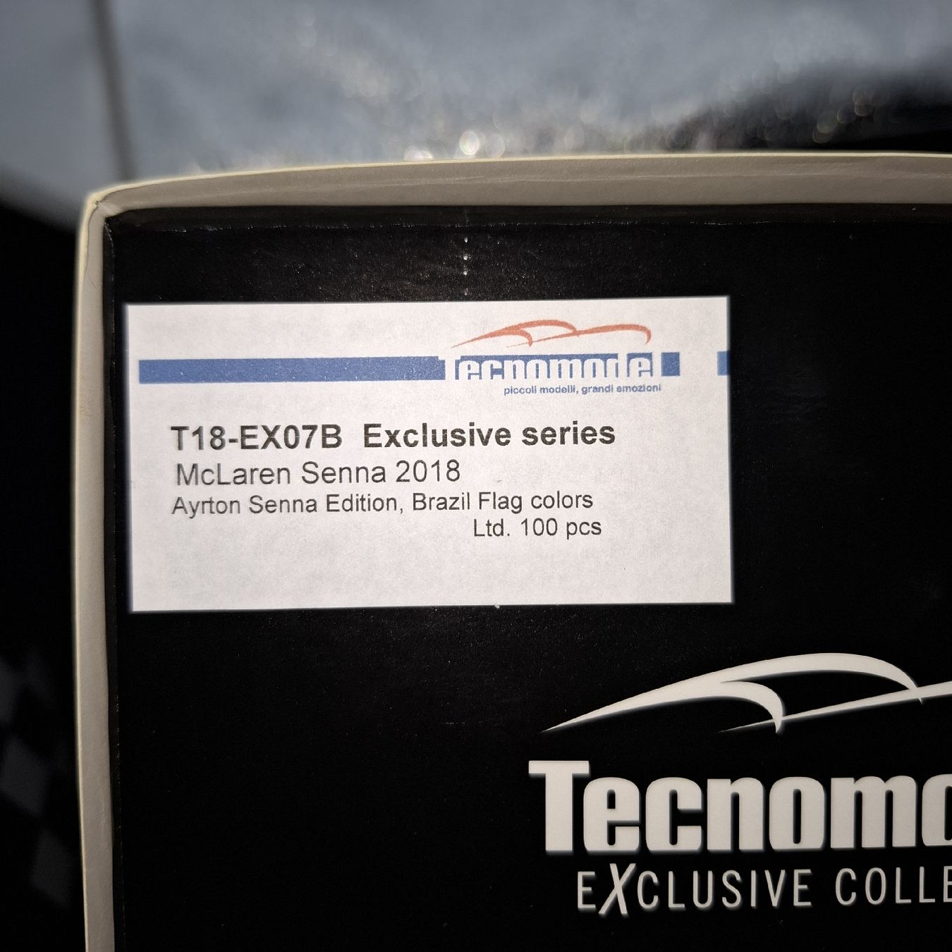Tecnomodel Modellini d'auto: Tecnomodel Mclaren Senna 1:18 – Nuovo (secondo la descrizione) da Gipf-Oberfrick venduto da Edii45 6