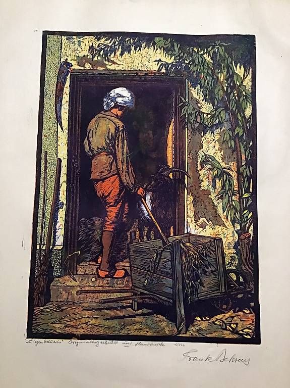 Stiche: Frank Behrens Gravure. – Gebraucht aus Bulle von pmcavalheiro