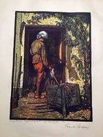Frank Behrens Gravure.