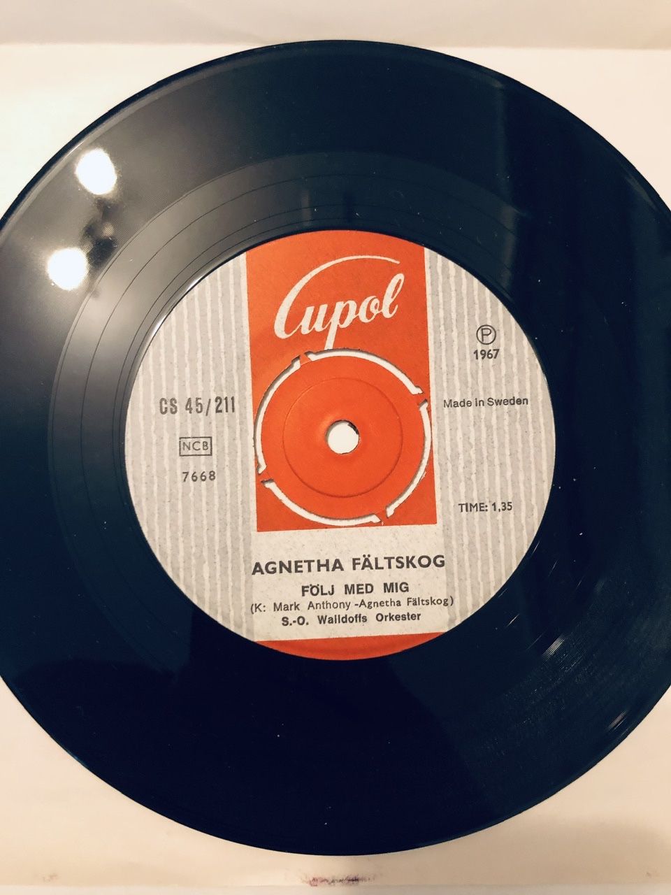 Dischi in vinile: ABBA 1967 Agnetha Fältskog Vinyl Single – Usato da Wettingen venduto da ABBA-Retro 2