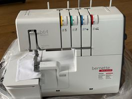 Overlock Nähmaschine bernette b64 AIRLOCK sehr guter Zustand