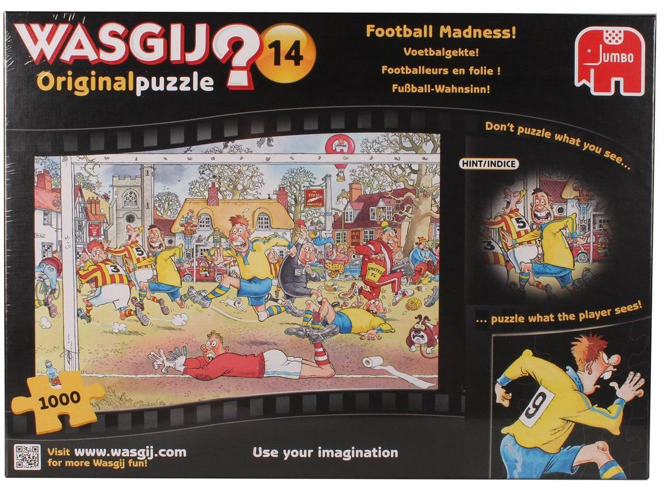 Wasgij Puzzle: Wasgji O14 Fussball – Nuovo e nell'imballaggio originale da Dagmersellen venduto da FBM-Bacheli